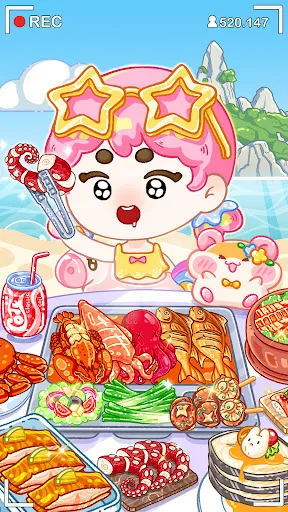 Zrzut ekranu z gry Jelly Master: Mukbang ASMR - Gra symulacyjna